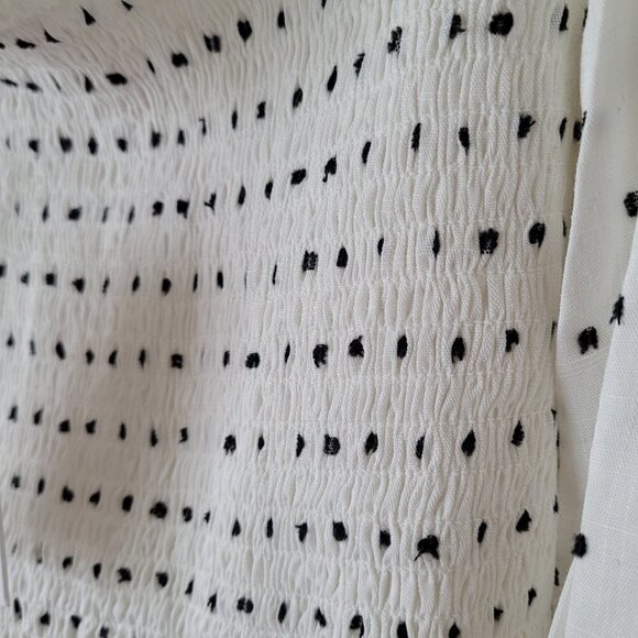 NWT Solid & Striped Remy Polka Dot Crop Top - Picture 11 of 15